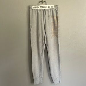 grey sweat pants